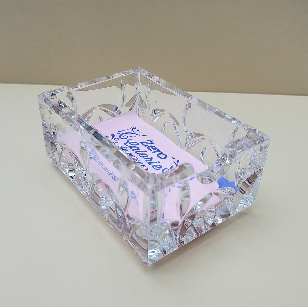 1 (One) Waterford Marquis Glenbrook Sugar / Sweetner Holder - Pink Packet